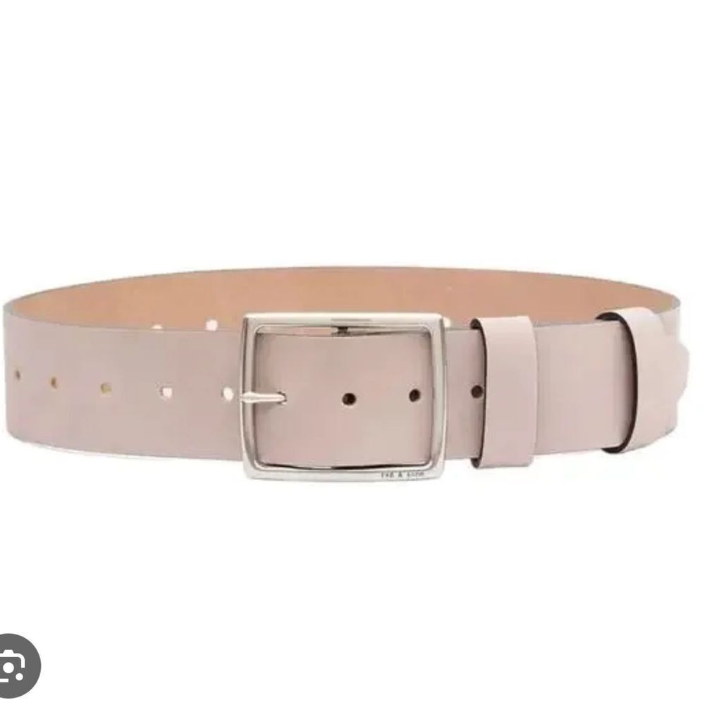 NWT RAG & BONE Jumbo Boyfriend Waist Belt Pelican